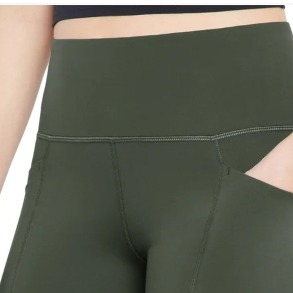 GAP Women's Olive Flare Pants - Picture 3 of 5